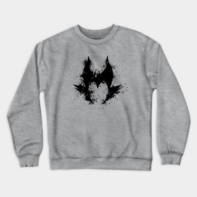 Maleficent Crewneck Sweatshirt by sambeawesome